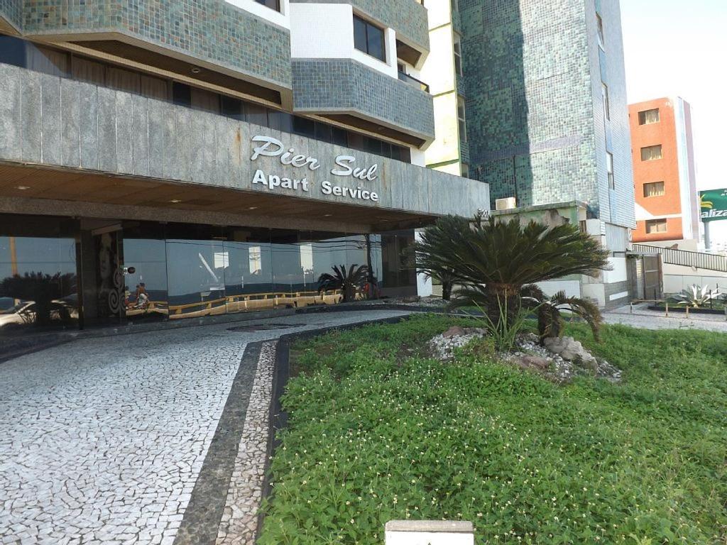 Appartamento Pequeno e Completo na Orla Salvador Esterno foto